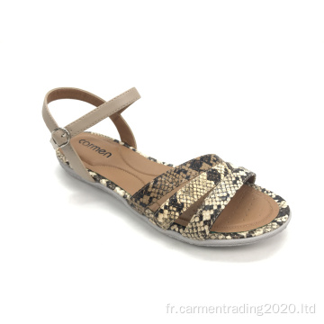 Nouveaux styles de mode Sneak Decor Women Sandales décontractées